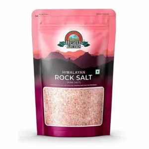 Organic Himalayan Rock Pink Salt | 1Kg Pouch